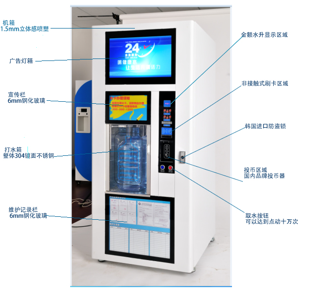 泽欣源环保豪华型售水机